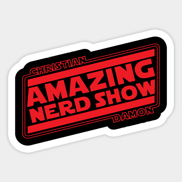 The Amazing Nerd Show Sticker by The Amazing Nerd Show 